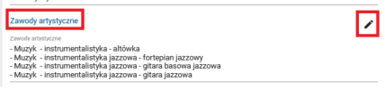 okno z widokiem na zawody artystyczne z oznaczonym przyciskiem ołówka