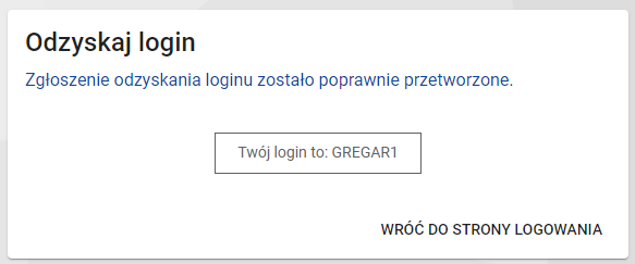 okno z widokiem Twój login