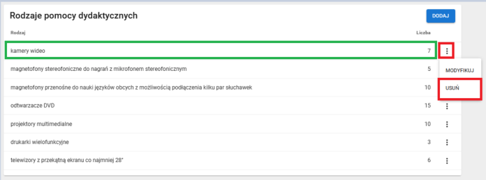okno z widokiem na możliwość usunięcia skopiowanych danych