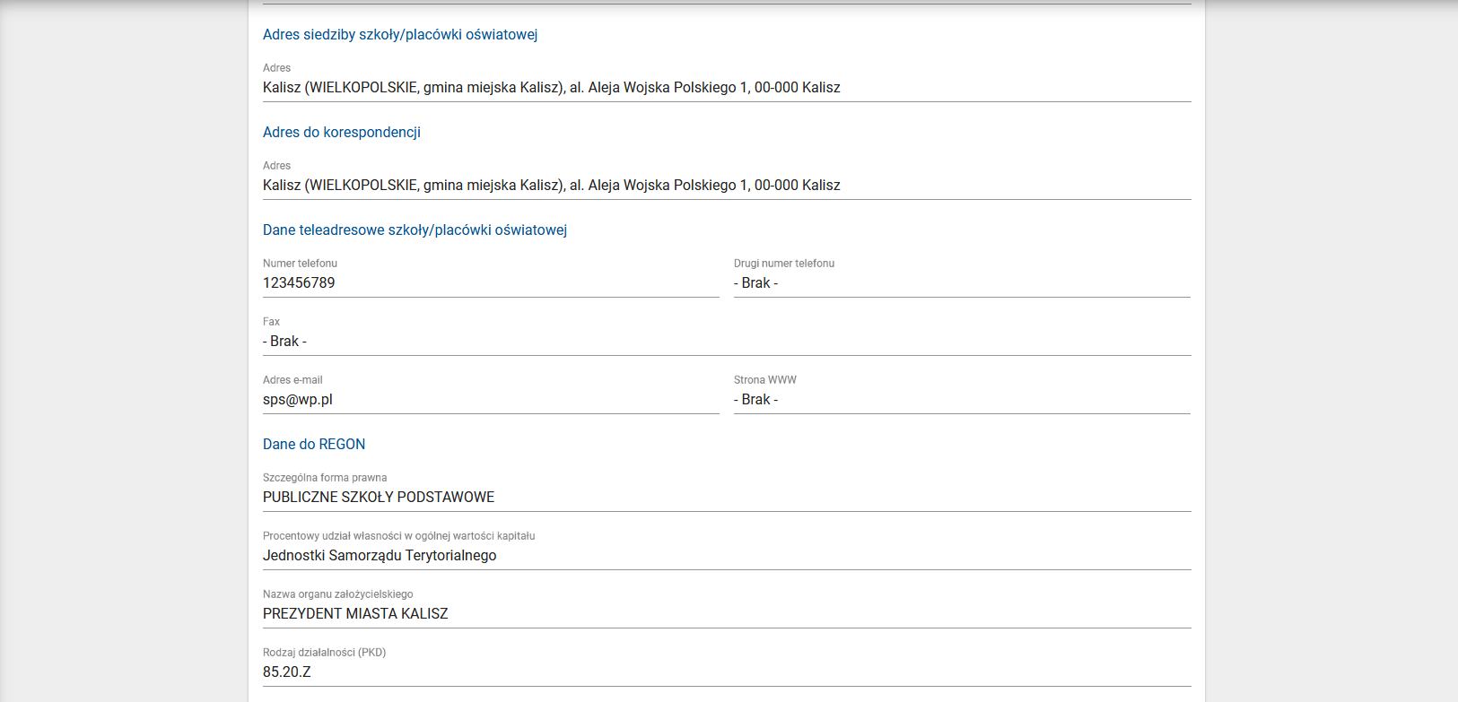 Podgląd szczegółów nr. 3