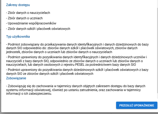 widok szczegółów wniosku część 2