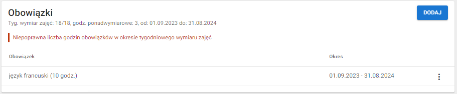 okno z widokiem na usunięty obowiązek 