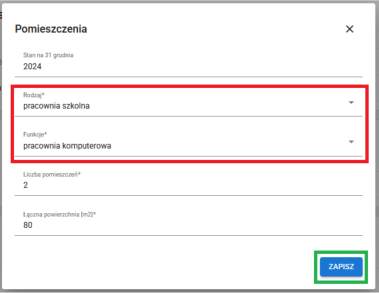 okno z widokiem na modyfikację