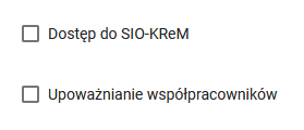 okno z widokiem na zakresy dostępów