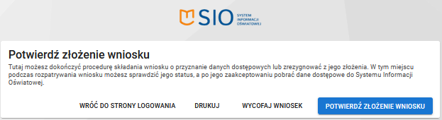 okno z opcja podwędź wniosek