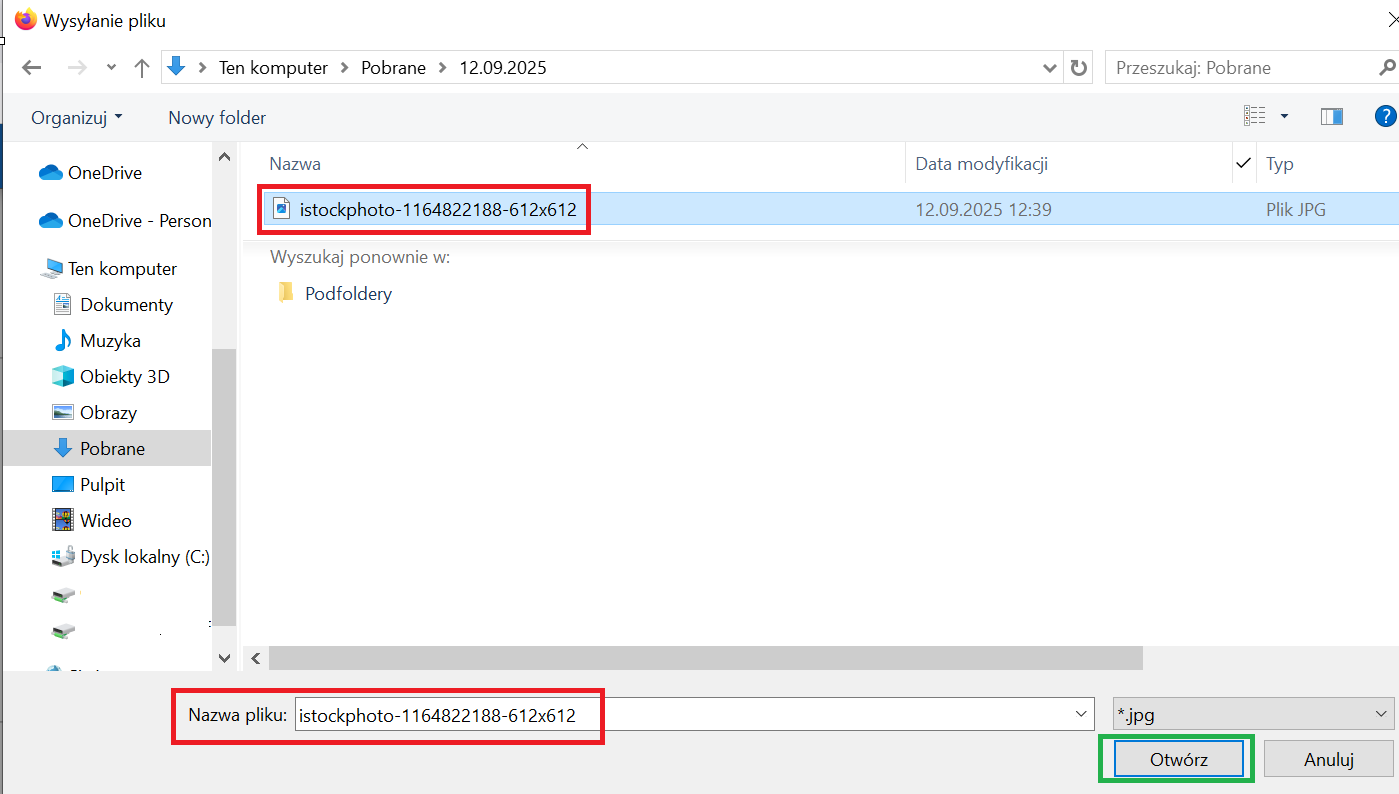 widok ma wyprany jpg zdjęcia ucznia